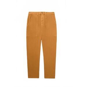 NEW ROAD TO NOWHERE men’s leigh workwear pants in marigold